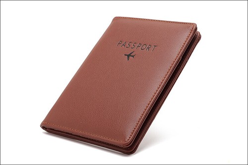 Ultra RFID Passport Holder Business Travel Leather Cover Ticket Cash Card Holder - Picture 17 of 20