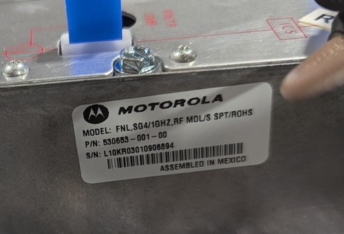 Motorola SG4-100SS/SXX-CNN-S SG4000 1GHZ Fiber Optic Node - Picture 10 of 12