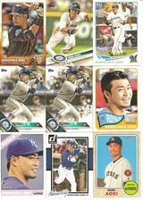 18 CARD NORI AOKI BASEBALL CARD LOT          316