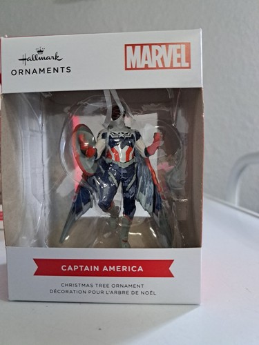 Marvel Hallmark Ornament Set of 6 Mini, Captain America & (2) Loki. Lot of 4 - Picture 4 of 4