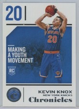 2018-19 Panini Chronicles #58 Kevin Knox Rookie Card New York Knicks