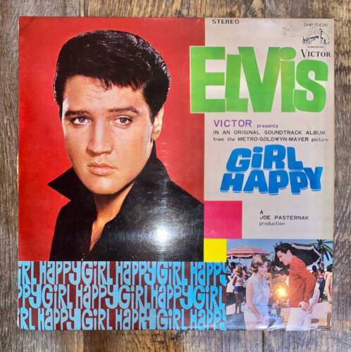 ELVIS PRESLEY Girl Happy Vinyl LP Record SHP-5436 Japan Limited - Picture 2 of 6