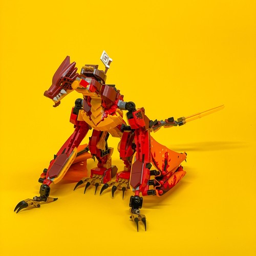 LEGO 71753 Fire Dragon Attack Ninjago Legacy The Golden Weapons - Imagen 4 de 10