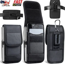 Phone Bag Pouch For iPhone 17 16 15 14 13 12 11 Pro Case Belt Clip Holster Cover