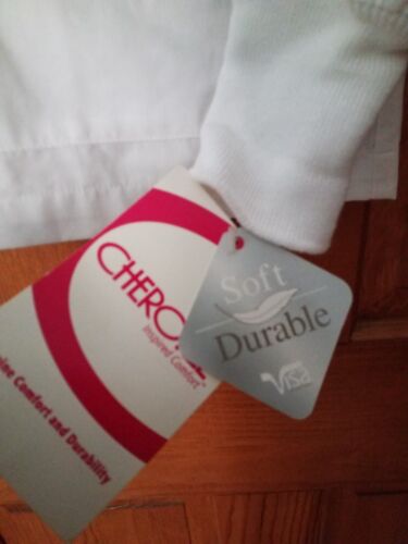 Cherokee Medical Lab Coat Size XS White Lapel Button Up Long Sleeve - Picture 3 of 6