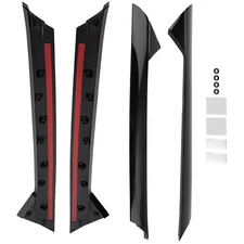 Left+Right Windshield A-Pillar Molding INNER+OUTER Trim For Ford Explorer 11-19