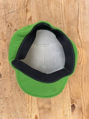 Super Mario Bros Nintendo Halloween Costume Free Luigi Fleece Hat - Picture 4 of 4