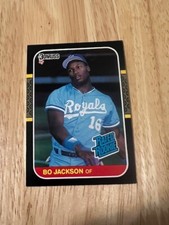 1987 Donruss - Rated Rookie Bo Jackson #35 (RC)