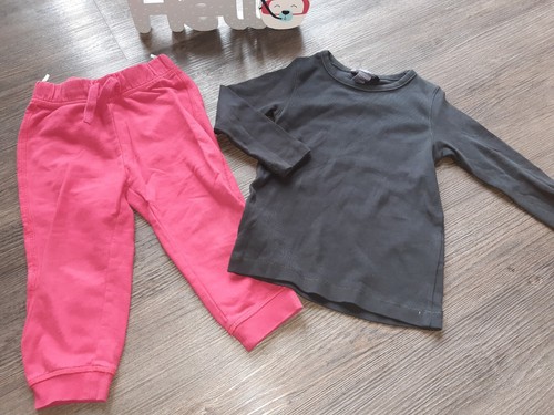 C&A Set Hose Pullover Shirt 86 / 92 Sweatshirt Jogginghose Babyset Mädchen Paket - Bild 8 von 9