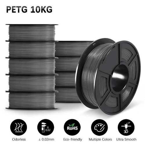PLA Plus and PETG 3D Filament 10 Rolls, 1.75mm, 1KG/Roll, Eco-Friendly, 330M Len - Picture 21 of 21