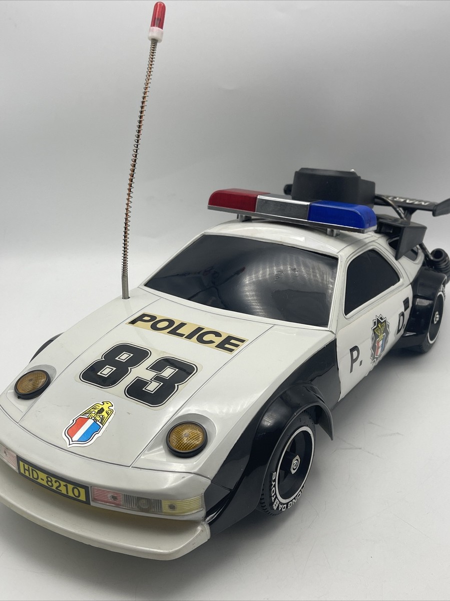 Rare 1:10 Scale Police Porsche 928 Vintage HD-8276P Hong Da