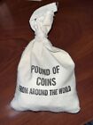 1 Pound Bag Of Worldwide Coins, Random World Mixture Treasure Seekers!