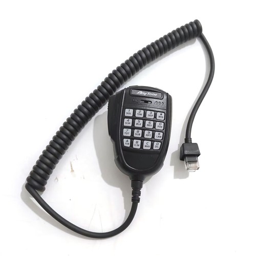Oryginalny mikrofon pasuje do AnyTone AT-779UV Mobile Walkie Talkie Akcesoria - Zdjęcie 1 z 7