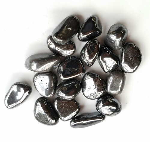 Cristalli di pietre preziose ematite cadenti 1/2 libbra 20-30 pietre argento gemma esemplari di roccia - Foto 6 di 6