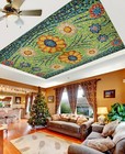 3D Flower Tiles 2030 WallPaper Murals Wall Print Decal Wall Deco AJ WALLPAPER