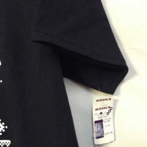 VFifthSun Large Man's NASA Short Sleeve T-Shirt Black - Picture 3 of 5