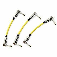 Canare CANARE GS-6 Yellow 15cm L-L type patch cable 3 pcs set