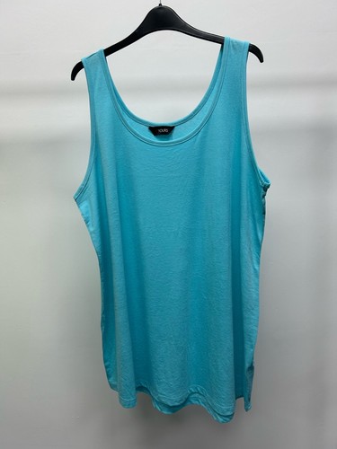 Ex Yours Ladies 100% Cotton Vest Tops Plus Sizes 22/24 26/28 30/32 34/36 38/40 - Picture 16 of 21