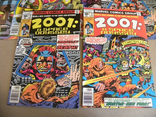 Marvel 1976 Jack Kirby all 10 ishs 2001 A SPACE ODYSSEY 1 Key 2 3 4 5 6 7 8 8 10 - Picture 13 of 24