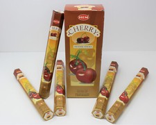 Hem Incense: CHERRY - You Pick Amount: 20, 60, 100 or 120 Hem Incense Sticks