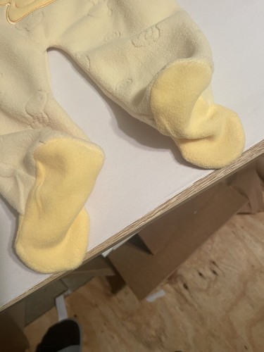Nueva ropa de bebé Bon Bebe 3-6 meses conjunto amarillo patas de pato - Imagen 9 de 9
