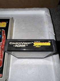 Subroc, Colecovision, Coleco 1983, Cartridge, & Box Tested - Free Shipping