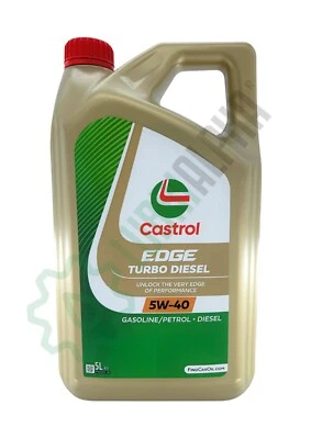 Castrol Edge 5W-40 Turbo Diesel olio motore ACEA C3 e API SN 1x5lt