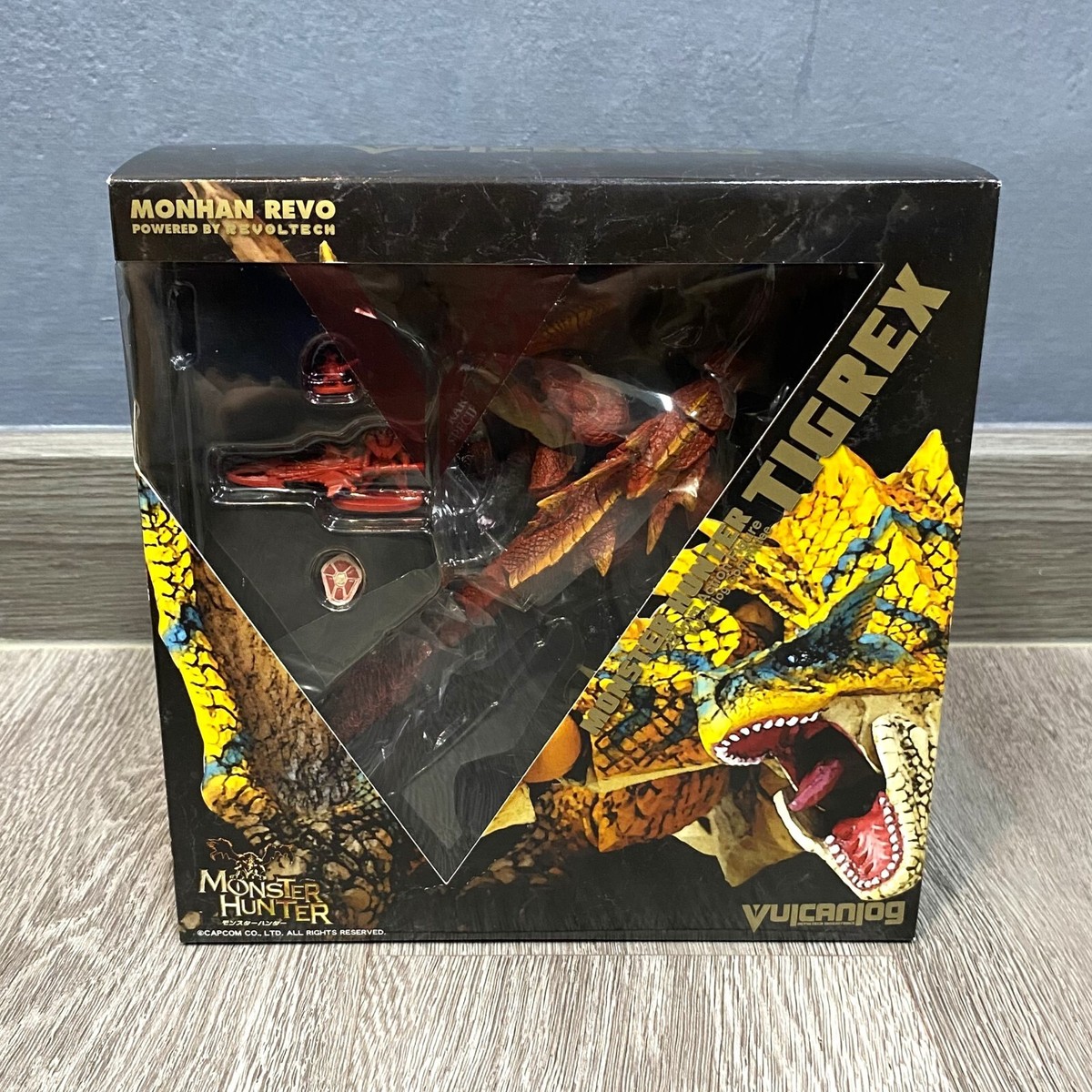 Kaiyodo Revoltech Vulcanlog - Tigrex - Angry ver. Monster