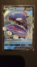 Kyogre V 037/159 Crown Zenith Ultra Rare Holo Pokemon TCG Card NM