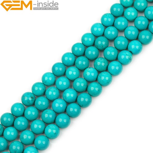 Wholesale Natural Gemstones 6mm Round Spacer Beads For Jewellery Making 15" UK - Picture 759 of 851