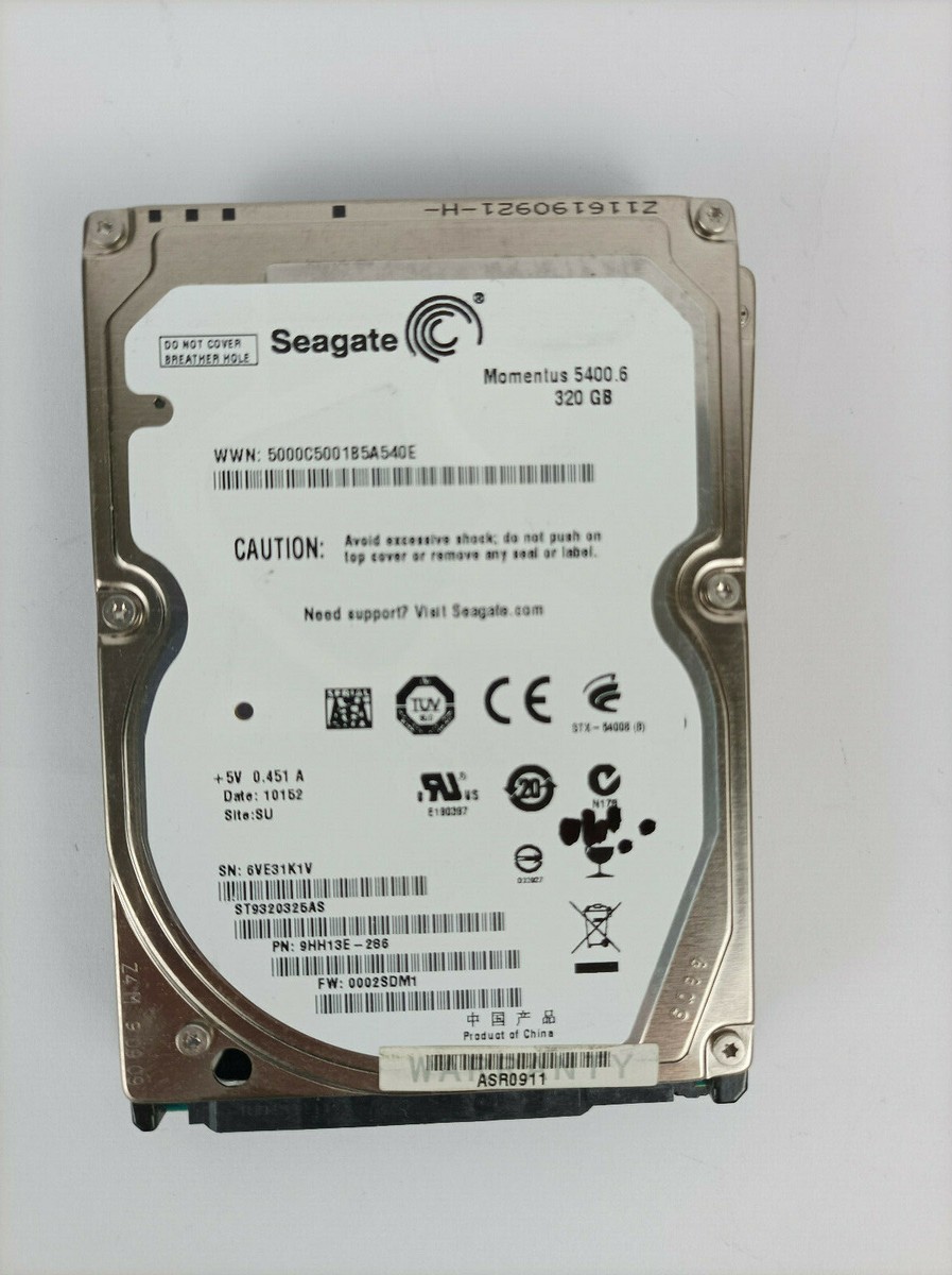 (未使用･未開封品)　Seagate ST9320325AS Momentus Disque dur interne 25&quot; SATA II 5400 tours/min 320 Go og8985z Seagate ST9320325AS Momentus Disque dur interne 2,5