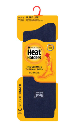 Heat Holders ULTRA Lite Winter Warm Thermal Casual Socks UK 4-8 HOLLY - Picture 6 of 12