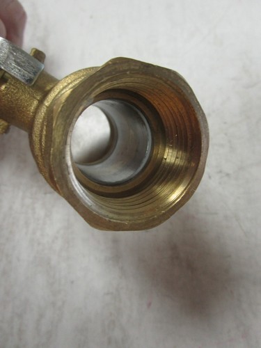 NEW SMITH COOPER 1728155/56 1" FNPT NPT THREADED BRONZE BALL VALVE 600 WOG - Picture 5 of 6