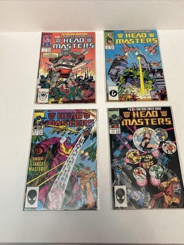 VINTAGE MARVEL THE TRANSFORMERS HEAD MASTERS COMICS. LIMITIERTE AUSGABE SERIE 1 - Bild 22 von 24