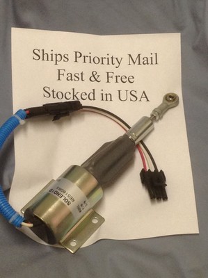 Solarhome Fuel Shutoff Solenoid RE516083 24V for John Deere 160LC 200LC 230LC 670C 120 230LCR 270LC 672CH 624H Solarhome Fuel Shutoff Solenoid RE516083 24V for John Deere 160LC 200LC 230LC 670C 120 230LCR 270LC 672CH 624H