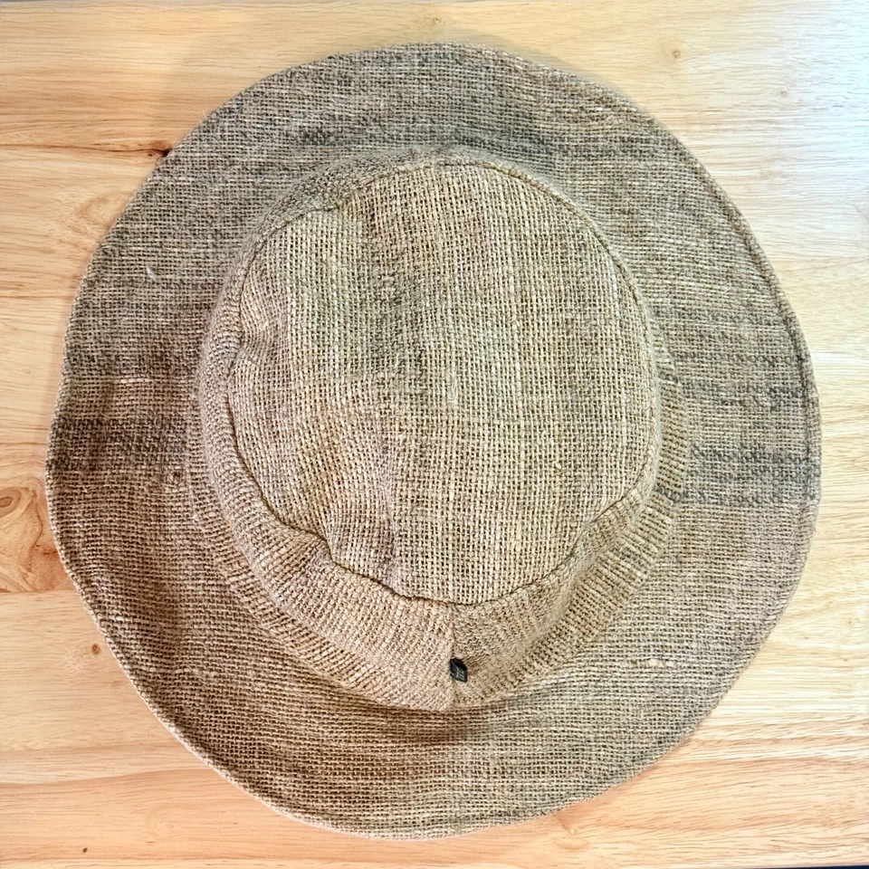 Sombrero para el Sol Cáñamo Natural Hippie Festival Sombrero Unisex Playa Sol Sombreros Hecho a Mano Sombrero para el Sol Foto 4 de 4