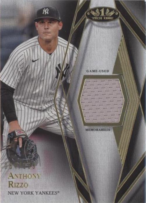 2022 Topps Tier One - Anthony Rizzo #T1R-AR - 1 of 1