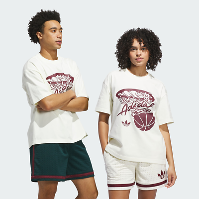 日本未入荷/関税込【adidas】adidas Originals シリアル Tシャツ adidas Originals Hot Shot Graphic T-Shirt White JY3651 Japan