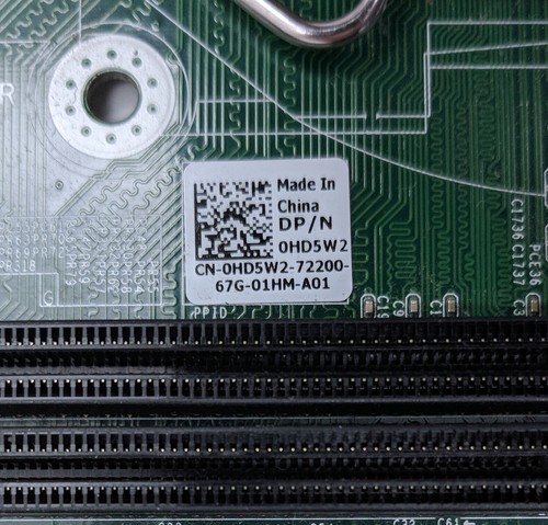 Placa madre de escritorio Dell OptiPlex 7040 SFF LGA 1151/socket H4 DDR4 SDRAM 0HD5W2 - Imagen 10 de 11