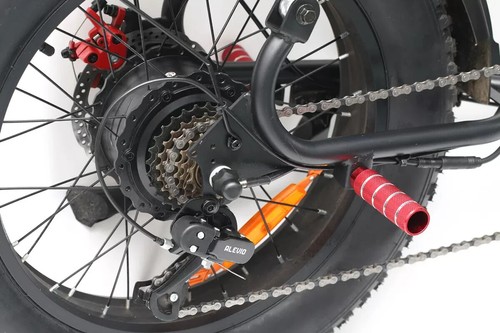 1000W Elektrofahrrad 48V 20Ah Fat Tire Mountainbike 20 Zoll E-Bike Moped 50KM/H - Bild 20 von 33