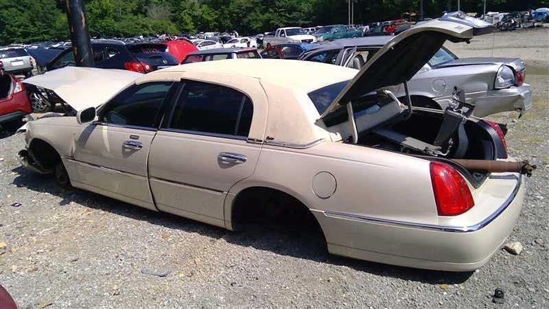 Passenger Rear Door Glass 117.7" Wb Fits 99-11 LINCOLN & TOWN CAR 710925 - Image 3 of 4