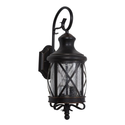 Yosemite Home Décor 5364ORB-L Lorenza Collection Bronze Sconce, Large - New Open - Picture 3 of 4