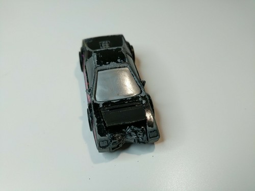 VTG 1983 HOT WHEELS CRACK UPS SUPER X SPORT CRASHER HONG KONG BLACK RARE - Picture 2 of 6