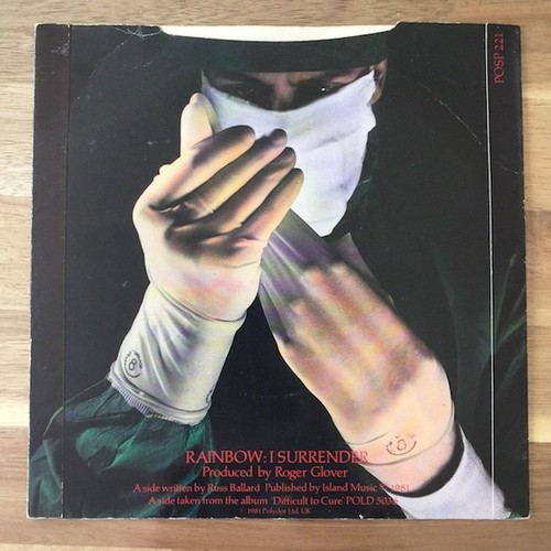 Rainbow – I Surrender - 7" Vinyl Single - Disc In Very Good Condition - Bild 2 von 6