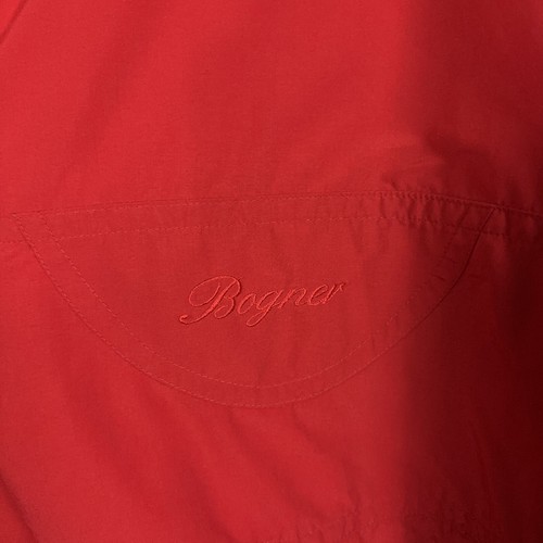 Vintage Bogner Ski Jacket Mens Size XL Red Boxy Fit Full Zip Hooded - Picture 15 of 24
