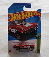 2023 Hot Wheels HW Gassers #174 1962 Chevrolet '62 Corvette Gasser Red Holley