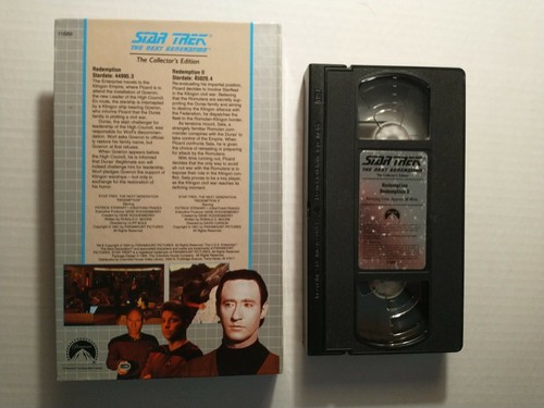 (10) 1990's Used Star Trek The Next Generation The Collector's Edition VHS Tapes - Picture 10 of 12