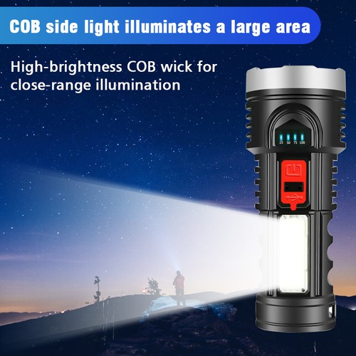 Lámpara de Cabeza LED Impermeable USB Recargable Linterna para Correr - Multiuso - Imagen 7 de 46