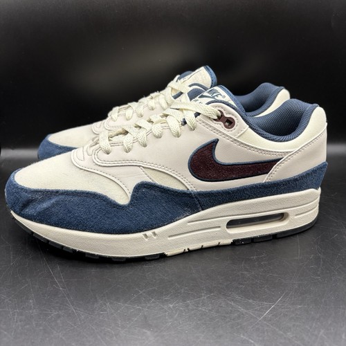 Größe 10 - Nike Air Max 1 Coconut Milk Burgundy Crush ohne Karton