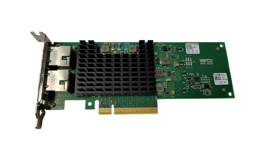 Dell HD44M Intel X710-T2L Dual Port 10GB RJ-45 Network Adapter Half Height